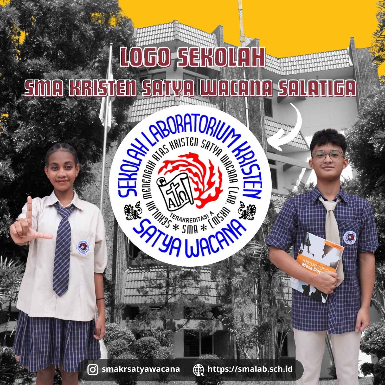 LOGO SMA KRISTEN SATYA WACANA